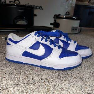 Reverse Kentucky Nike Dunks. Size 8.
